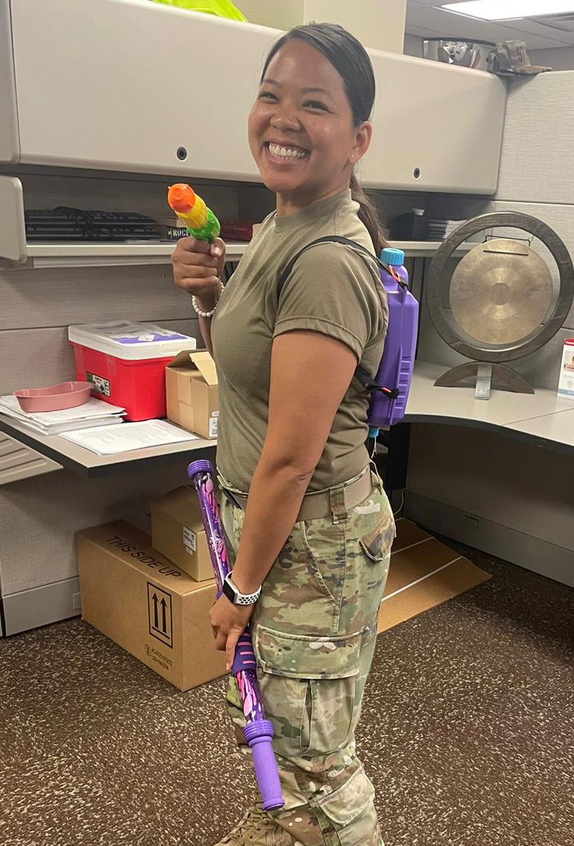 K-11 promotion celebration.